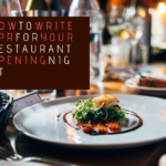 How to Write a Restaurant Opening Press Release